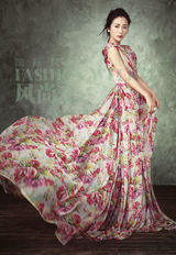 组图：江一燕《风尚志》封面大片演绎如水灵动