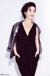 组图：李玲玉复古写真大转型 红唇劲装变身摩登女郎