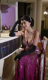 幻灯图：孟广美最新剧集《京城四少》 造型养眼多变 