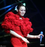 组图：范玮琪开个唱姐妹助阵 老公黑人上台送热吻 