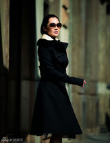 组图：许晴米兰大片曝光 时光之城的灵动记忆