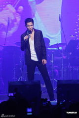 高清组图：萧敬腾台北举办音乐派对