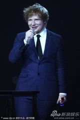 组图：全英音乐奖 艾德-希兰获英国最佳男歌手