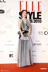 幻灯图：范冰冰粉唇魅惑风尚大典 李宇春裤装帅气