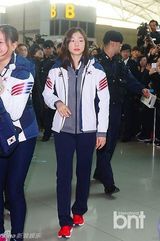 组图：韩国花滑公主金妍儿赴索契出席冬奥会