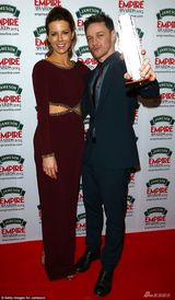 组图：帝国电影奖群星闪耀 影帝麦卡沃伊频搞怪