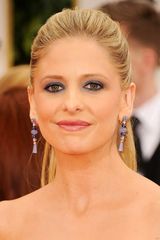 高清组图：米歇尔-盖勒着蓝白礼服裙抢镜红毯