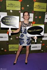 组图：《壁花少年》多伦多首映 妮娜与艾玛争艳