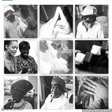 组图：蕾哈娜发与祖母合影纪念亲人过世