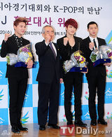 组图：JYJ担任2014仁川亚运会宣传大使