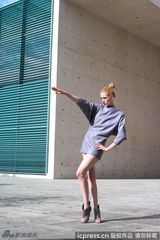 组图：德国名模威尔玛时尚大片 用气场燃烧欲望