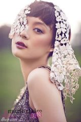 高清图：孙俪《嘉人》诠释巴洛克风花仙子