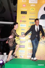 组图：任达华惠英红温碧霞加盟英皇电影艺人部