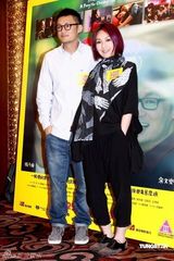 高清图：《志明与春娇》庆功 余文乐杨千嬅心情大好