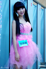 组图：广西电视台选最美校花 准主播张颖睿夺魁