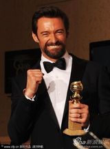 组图：休-杰克曼获电影最佳音乐/喜剧片男主角
