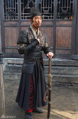 组图：张震新片过足功夫瘾 刘诗诗迷倒仨型男