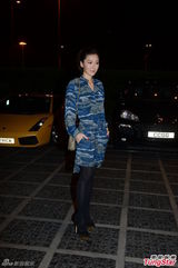 组图：何韵诗出席婚宴 与容祖儿刘浩龙首度聚首