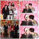 组图：赌王何鸿燊92岁生日 与四太亲嘴秀恩爱