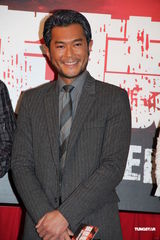 组图：《窃听2》记者会 古天乐否认与李泽楷传闻