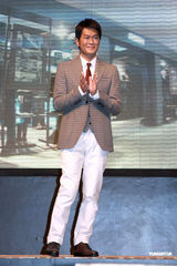 高清组图：古天乐谢婷婷出席国际短片展