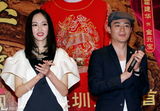 组图：《金玉良缘》发布会 唐嫣霍建华再续前缘